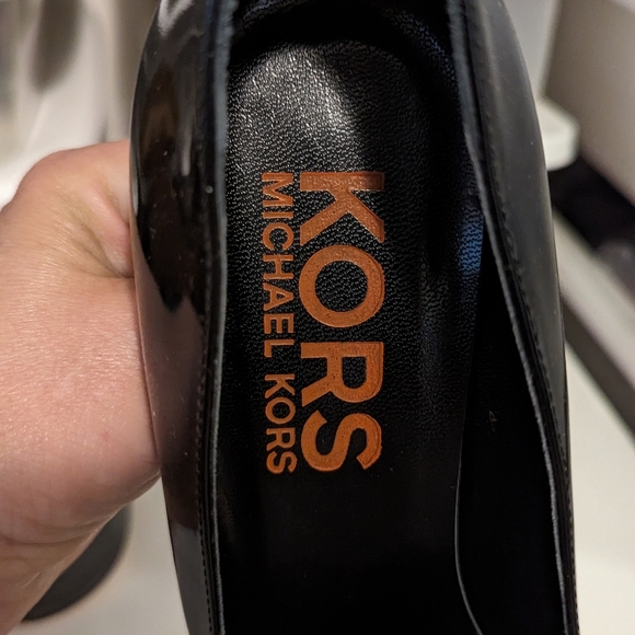 Kors Michael Kors Black Patent Stilettos New With Tags